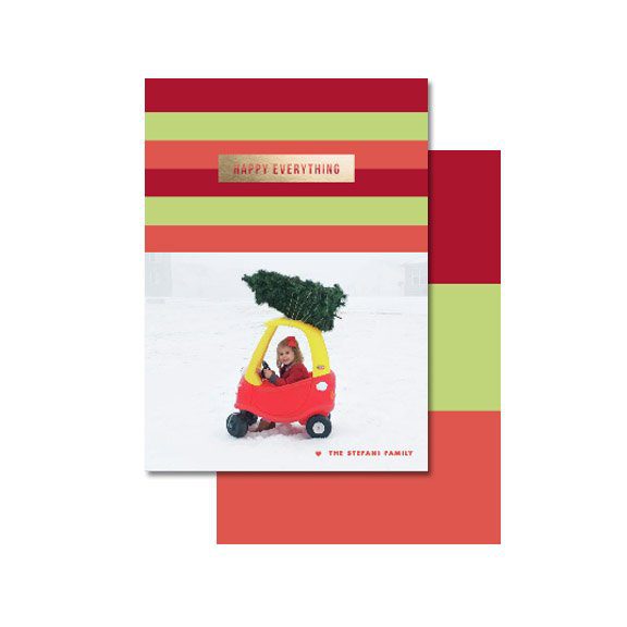 10 Christmas Card Ideas You Should Steal + Free Template Card | Five Marigolds