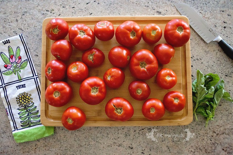 Preserving fresh garden tomatoes is even easier than you think! These step-by-step instructions show you how to freeze your tomatoes in a flash. 