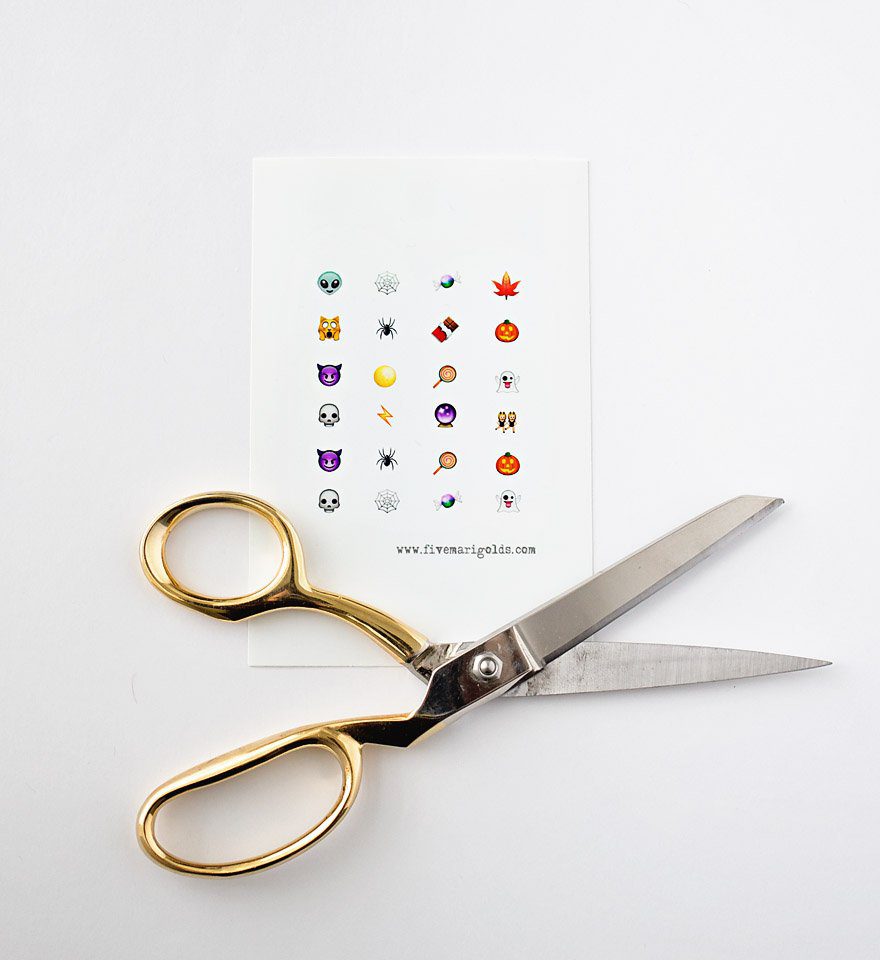 What a neat idea! Use tattoo paper to make nail art.