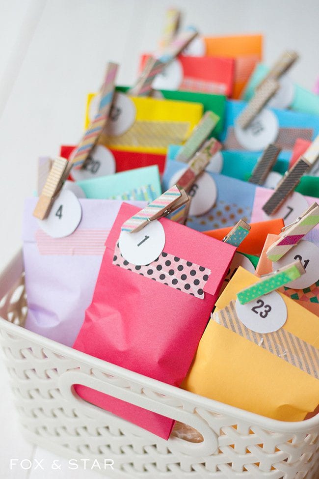 Round-up of 15 Inspiring DIY Advent Calendars | Five Marigolds