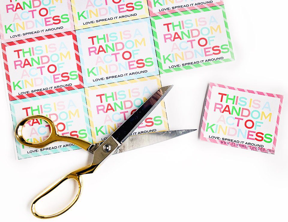 Count down to Christmas with Random Acts of Kindness Advent activity | Five Marigolds