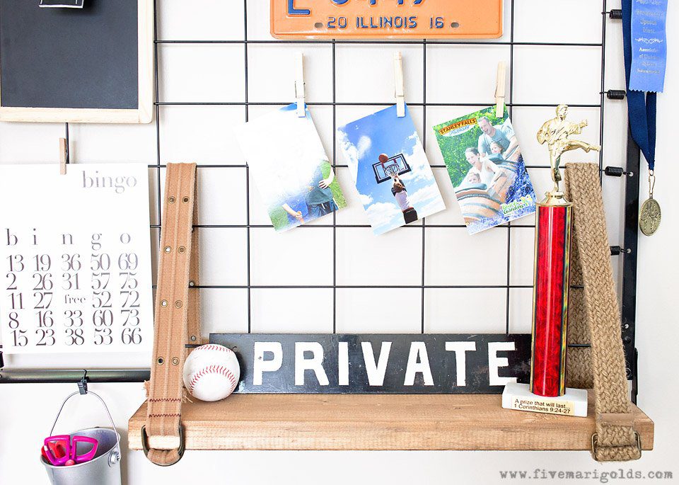 Big Boy Room Reveal: Decor for the Book Worm. | Five Marigolds