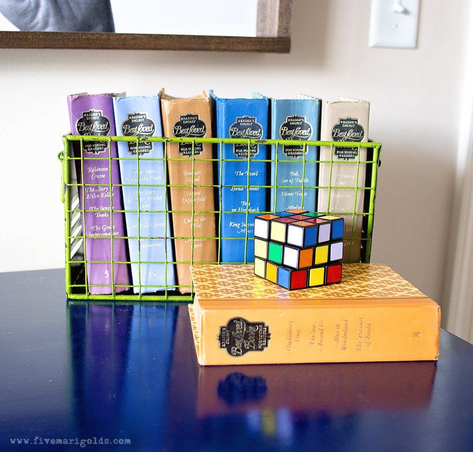 Big Boy Room Reveal: Decor for the Book Worm. | Five Marigolds 
