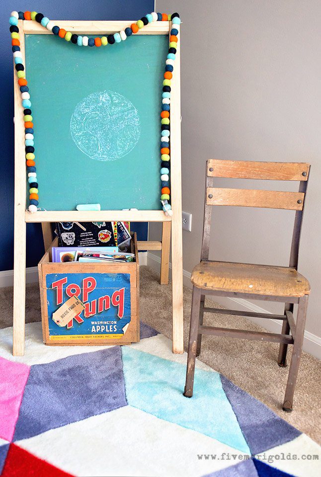 Big Boy Room Reveal: Decor for the Book Worm. | Five Marigolds
