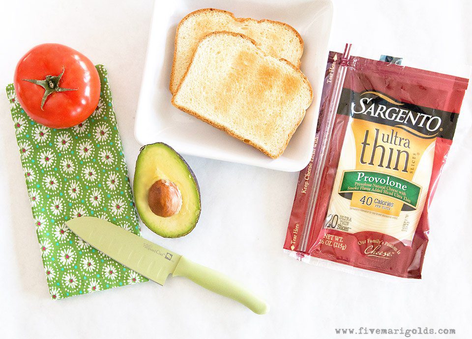 AVOCADO TOAST SANDWICH: Simple Sliced Sandwich | Five Marigolds