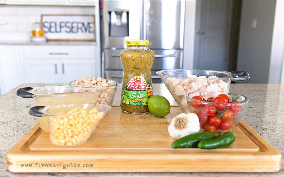 Slow Cooker White Chicken Chili