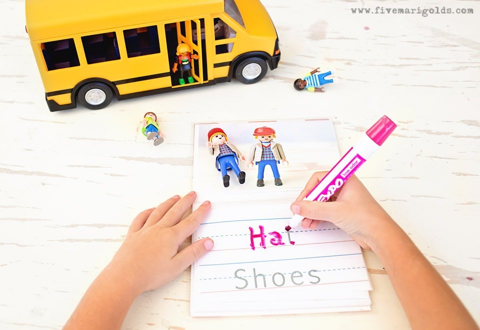DIY Writing Skills Workbook Kindergarten Back To School 