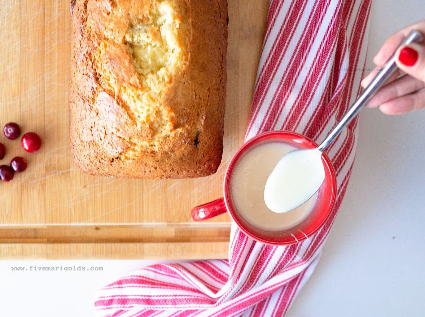 Cinnamon Eggnog Bread Recipe for Christmas | Five Marigolds