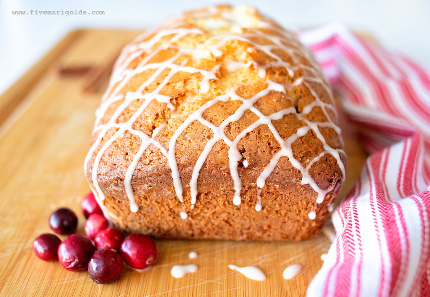 Cinnamon Eggnog Bread Recipe for Christmas | Five Marigolds