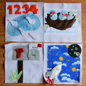 Activity Quiet Book Inspiration | Five Marigolds