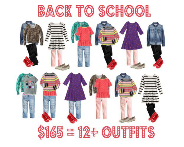 Back To School for less than $165 | Five Marigolds