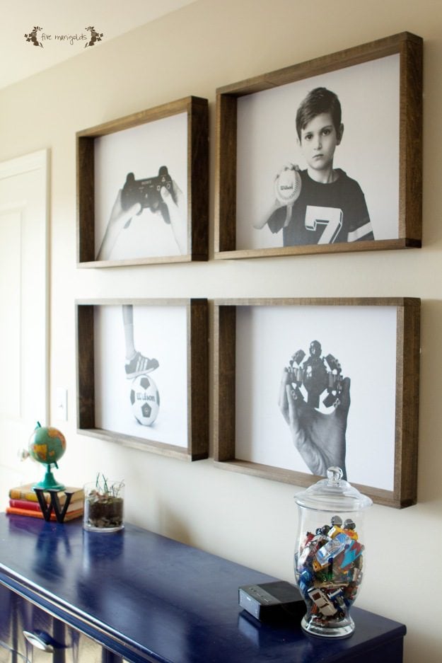 DIY Engineer Prints for Big Boy Room | FIve Marigolds