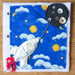Activity Quiet Book Inspiration Rocket Outer Space | Five Marigolds
