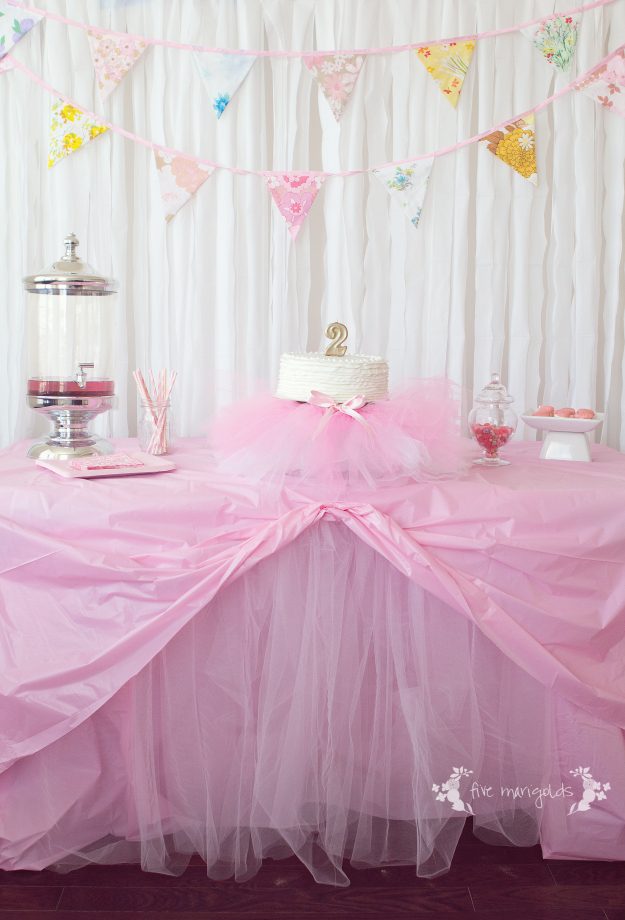 Tutu Ballerina Birthday Party. | Five Marigolds