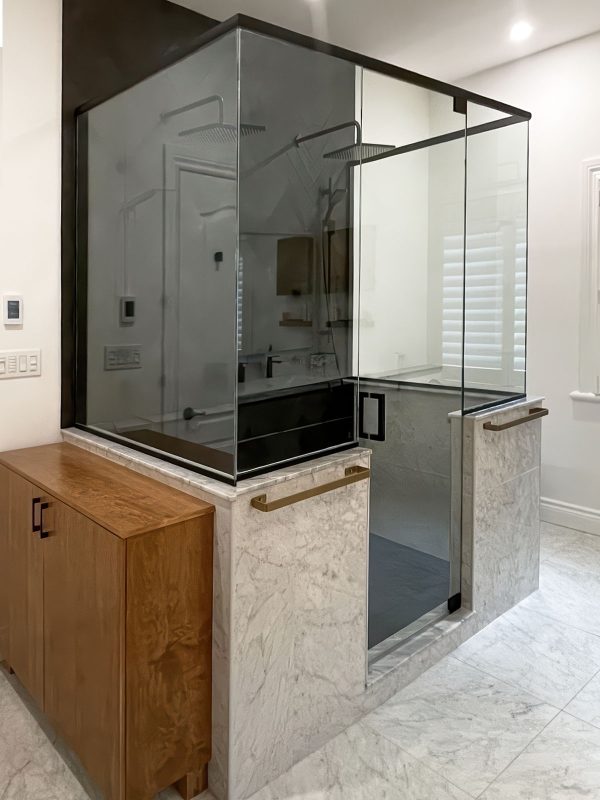 project fort showers three side top enclosure black headers swing