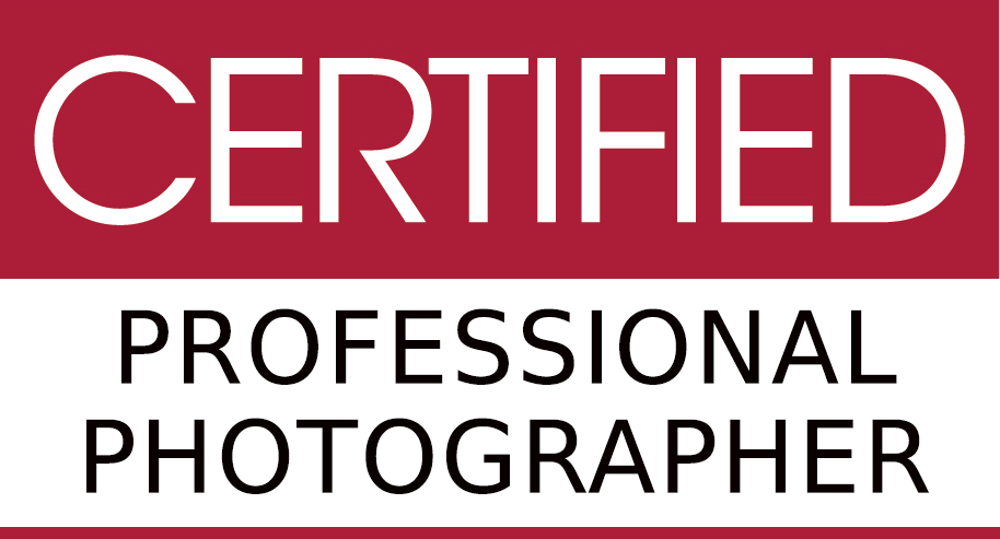 Certified Professional Photographer logo.