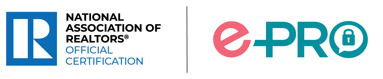 National Association of Realtors ePRO certification logo.