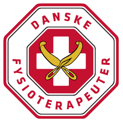Det officielle logo for Danske Fysioterapeuter