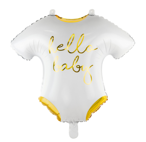Balon foliowy z helem Śpioszki - Hello Baby