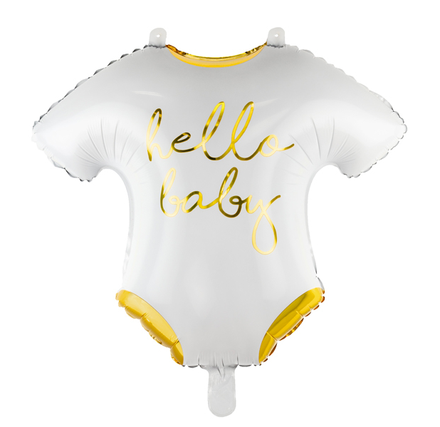 Balon foliowy z helem Śpioszki - Hello Baby
