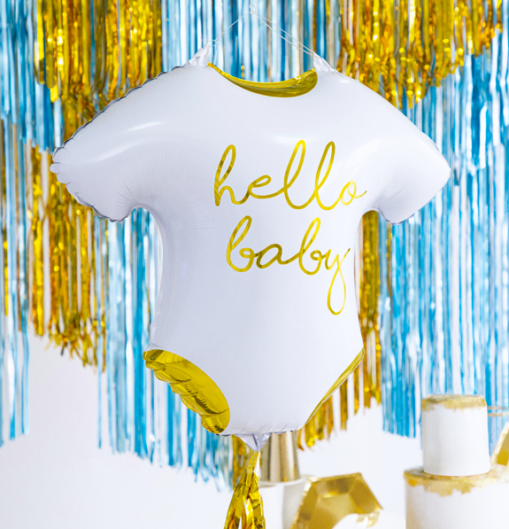 Balon foliowy z helem Śpioszki - Hello Baby - Image 2