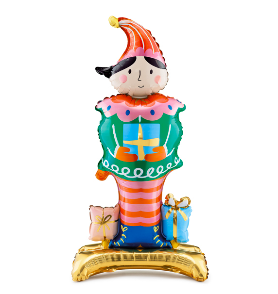 Balon foliowy z powietrzem stojący Elf 32x75 cm