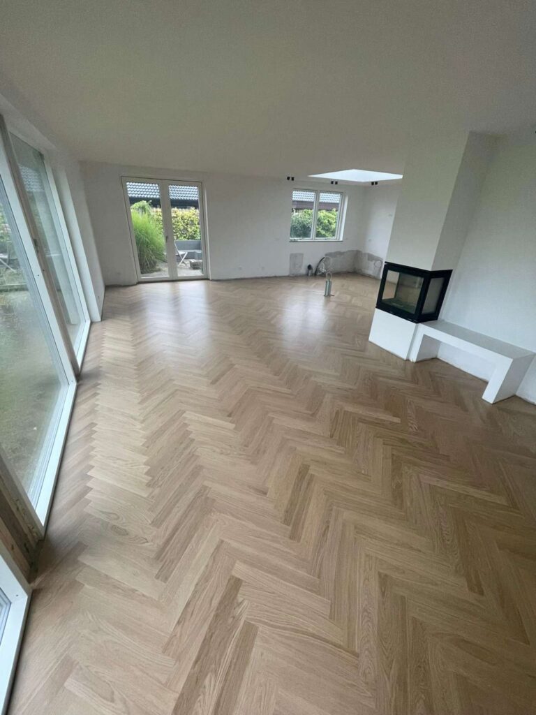 sildeben lagt på renovering af hus