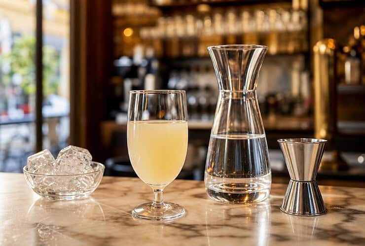 dose de ricard en bar