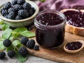confiture de mûres sans pépins