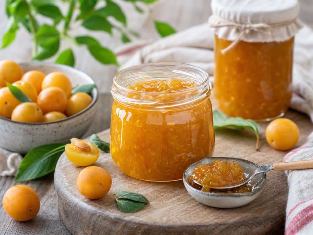 confiture de mirabelles pas trop sucrée