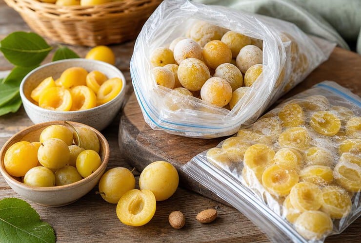 congeler des mirabelles