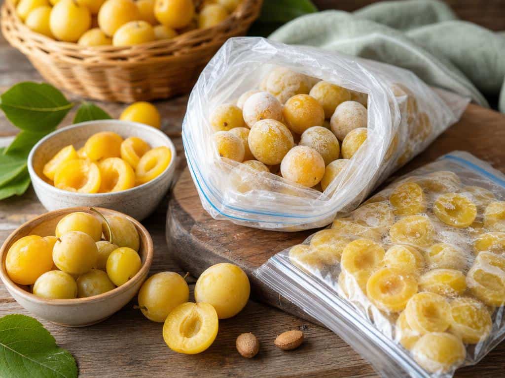 congeler des mirabelles