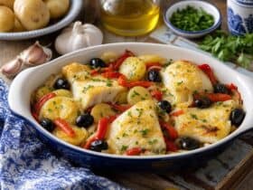 recette morue au four à la portugaise