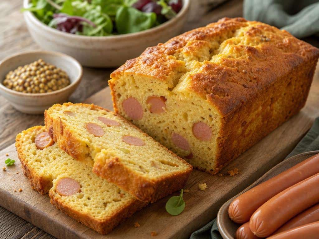 cake knacki moutarde