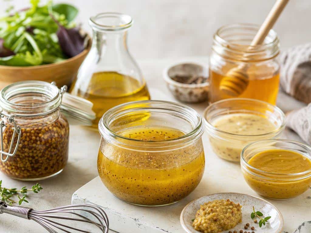 vinaigrette au miel moutarde