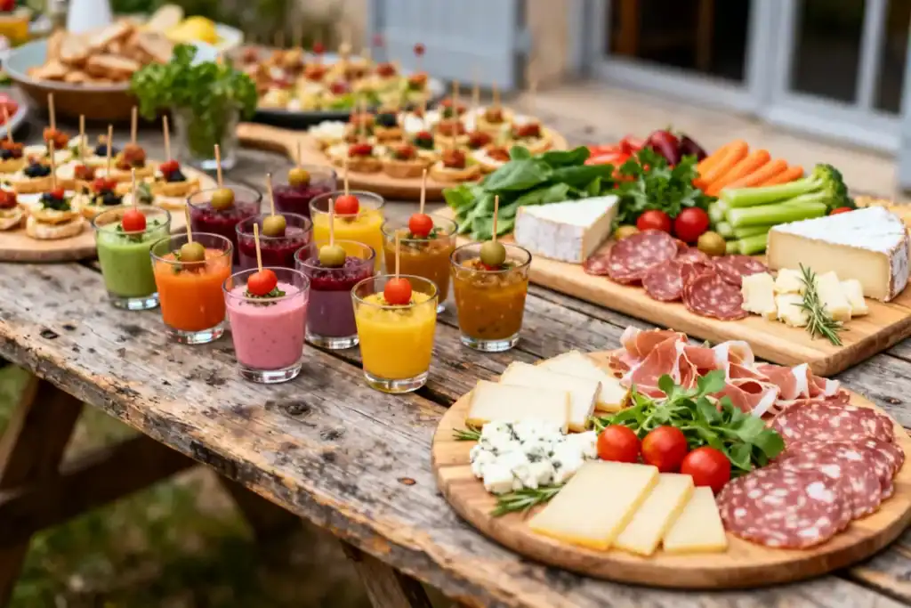 Apéritif dinatoire à préparer à l'avance