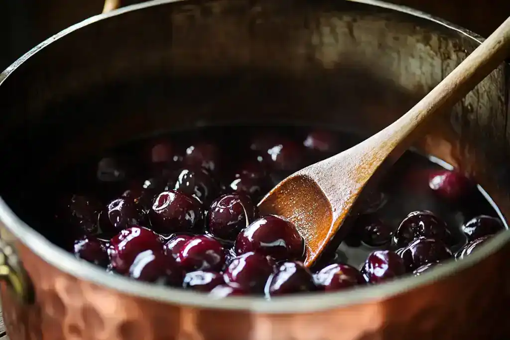 Comment faire des cerises amarena maison