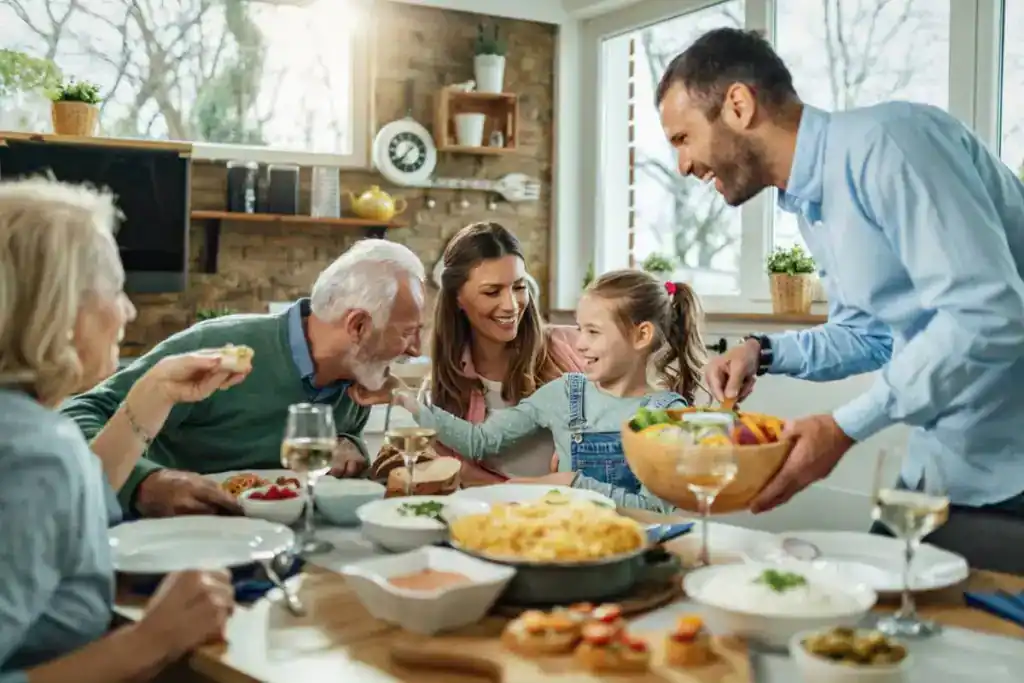 Plat familial pour 10 personnes