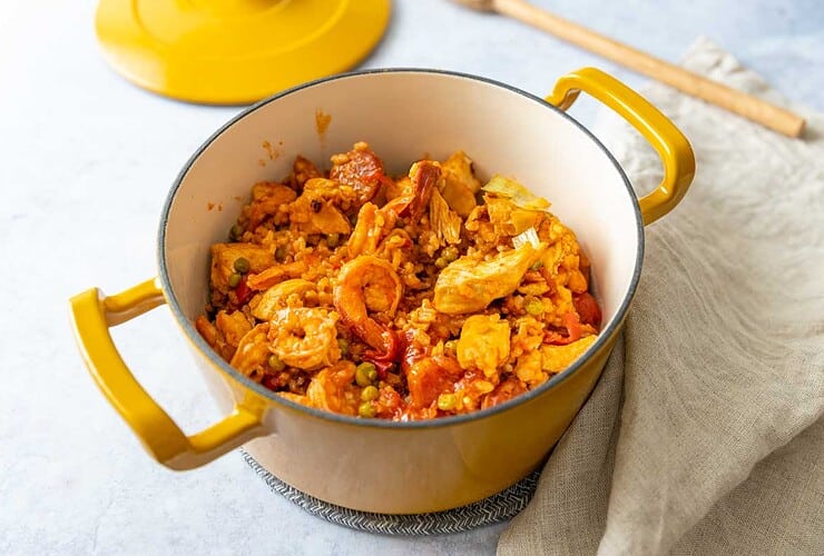Riz à l'espagnol au Cookeo