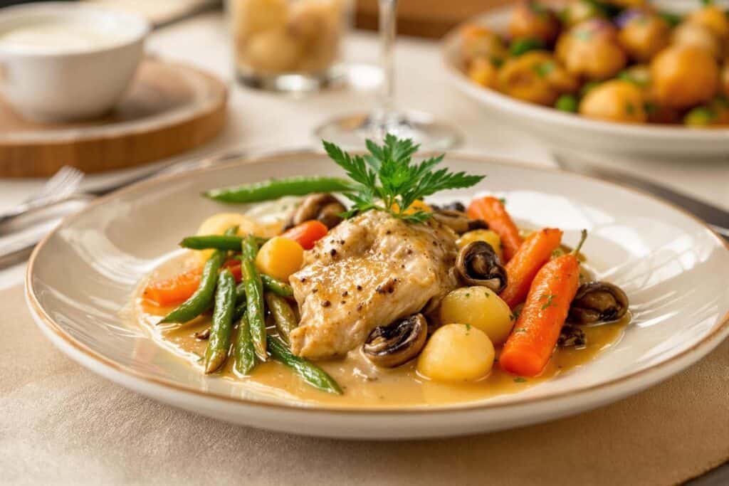 légumes pour accompagner le poulet idées de recette