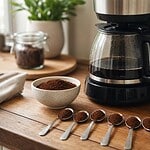dosage café filtre 12 tasses cuillère à café