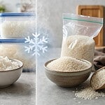 peut on congeler du riz