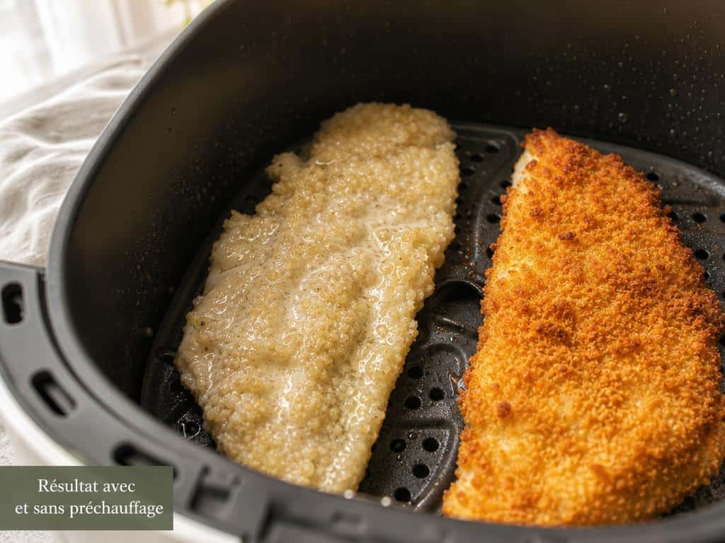 poisson pané surgelé airfryer temps de cuisson philips