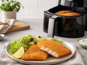poisson pané surgelé airfryer temps de cuisson