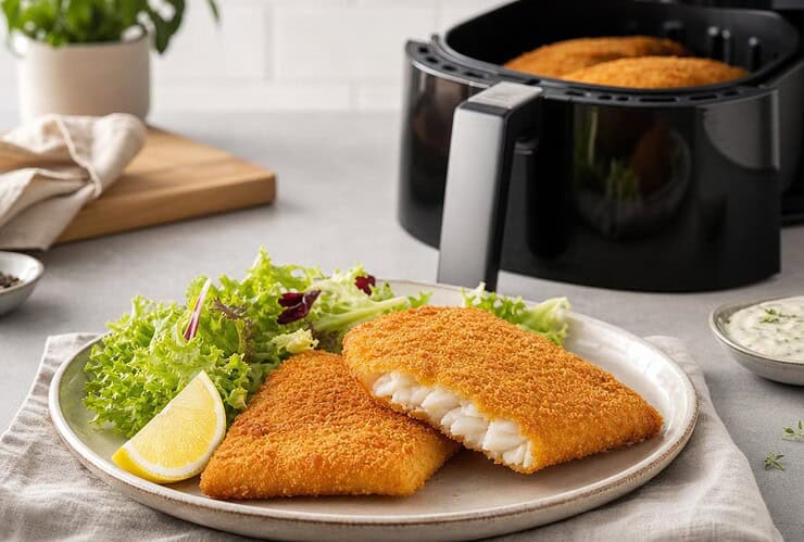 poisson pané surgelé airfryer temps de cuisson
