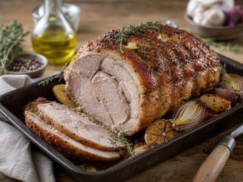 rouelle de porc au four