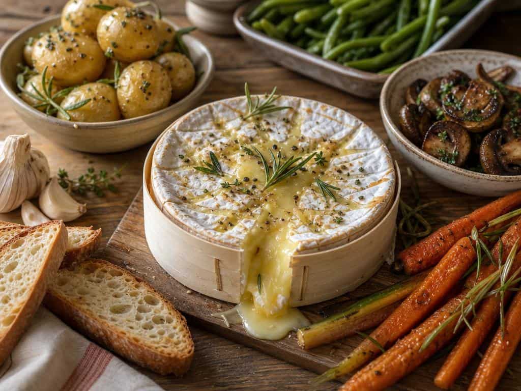 accompagnement camembert au four