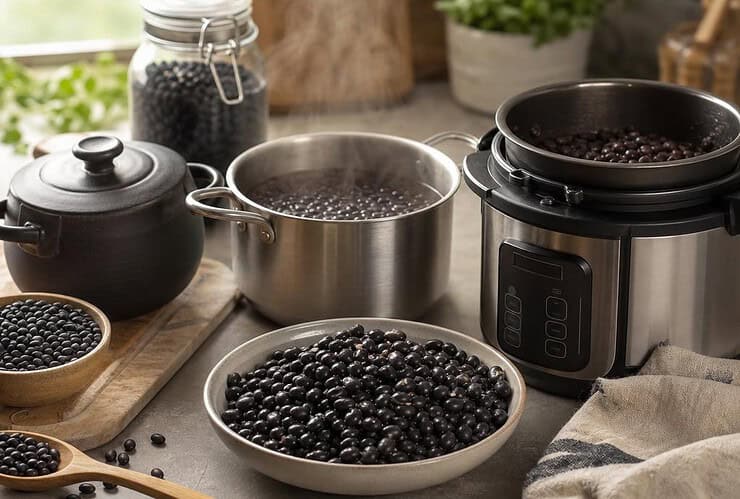 cuisson haricots noir