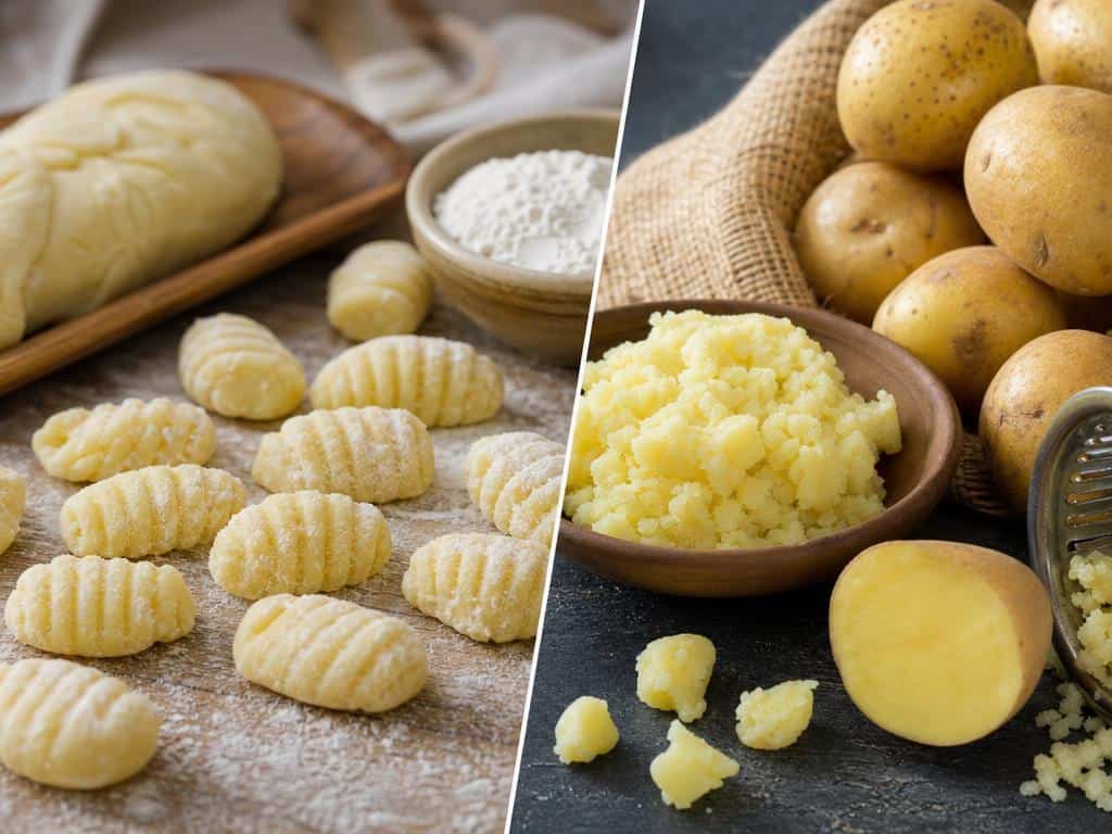 gnocchi pâtes ou pommes de terre