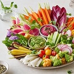 plat de crudites original